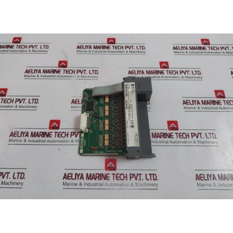 Allen-bradley 1746-ib16 Dc-sink Input Module Slc500 Ser C 10-30 Vdc 7m