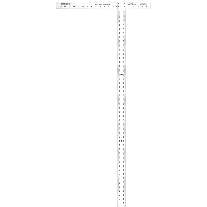 Johnson JTS48HD 48″ Heavy Duty Professional Aluminum Drywall T-Square