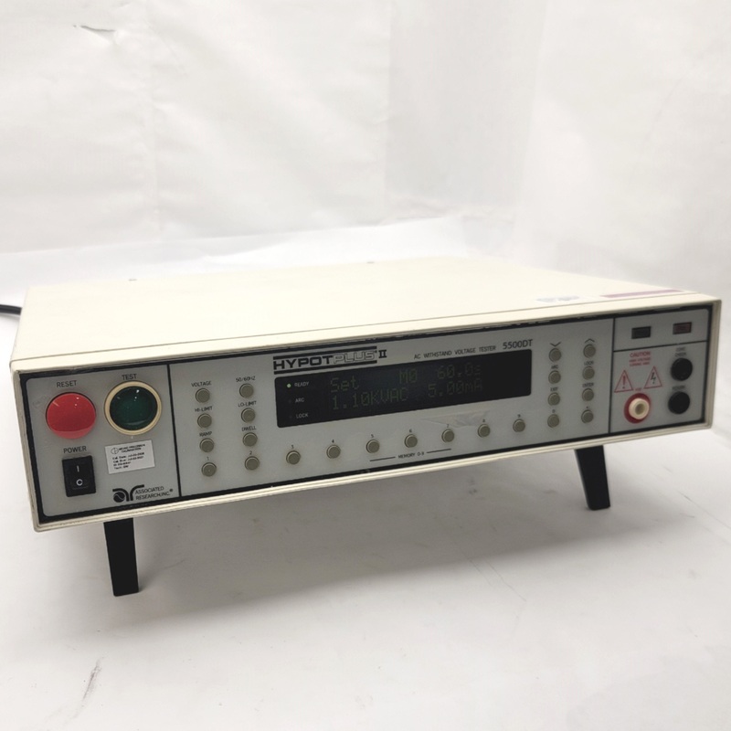 Used Associated Research 5500DT HYPOTPLUS II AC Withstand Voltage Tester 115/230VAC