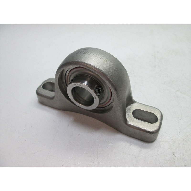 Used MRC SPB012SS Pillow Block Ball Bearing, Bore Diameter: 3/4″