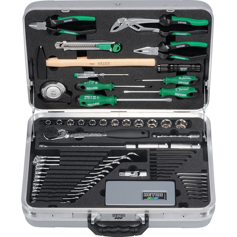 Heyco 00067800082 Tool Set Expert 75 Years Edition 12-Point 77 Pcs