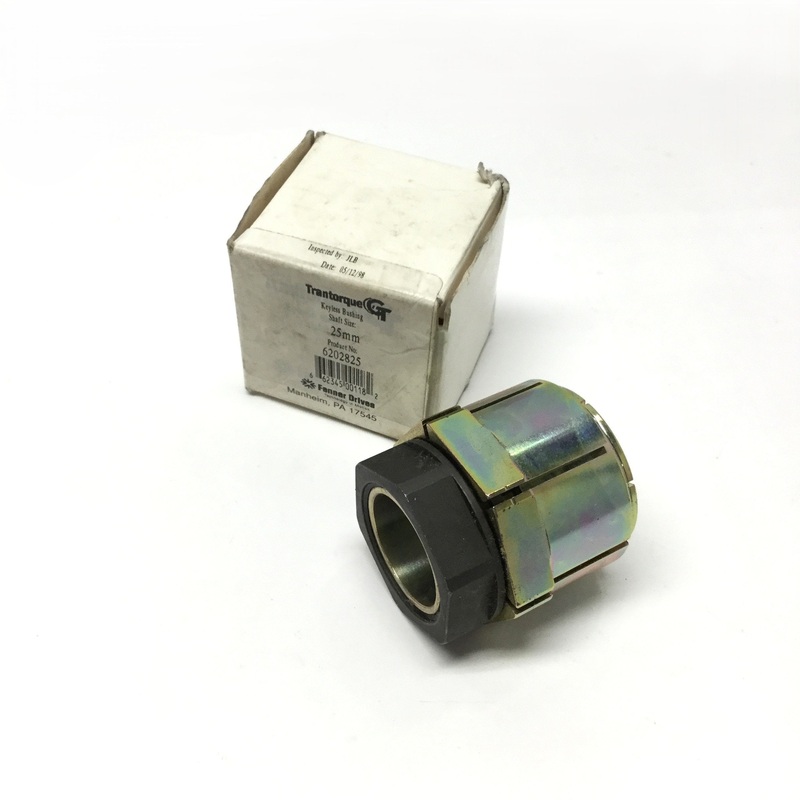 New  Open box Fenner 6202825 Trantorque GT Keyless Locking Shaft Bushing Single Nut 25mm Bore