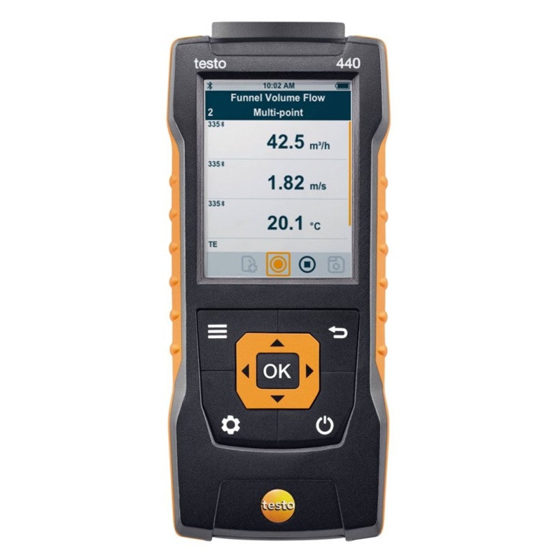 Testo 440 – Air velocity and IAQ measuring instrument (0560 4401)