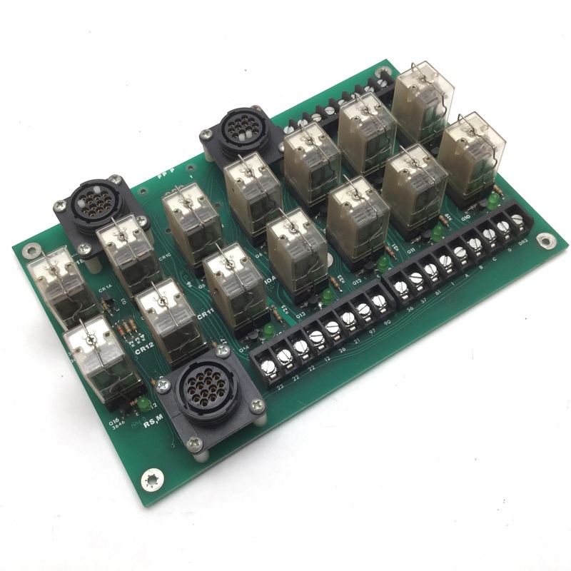 Used Industrial Information Control PC-REL-1B Relay Board, 14x Relay Modules