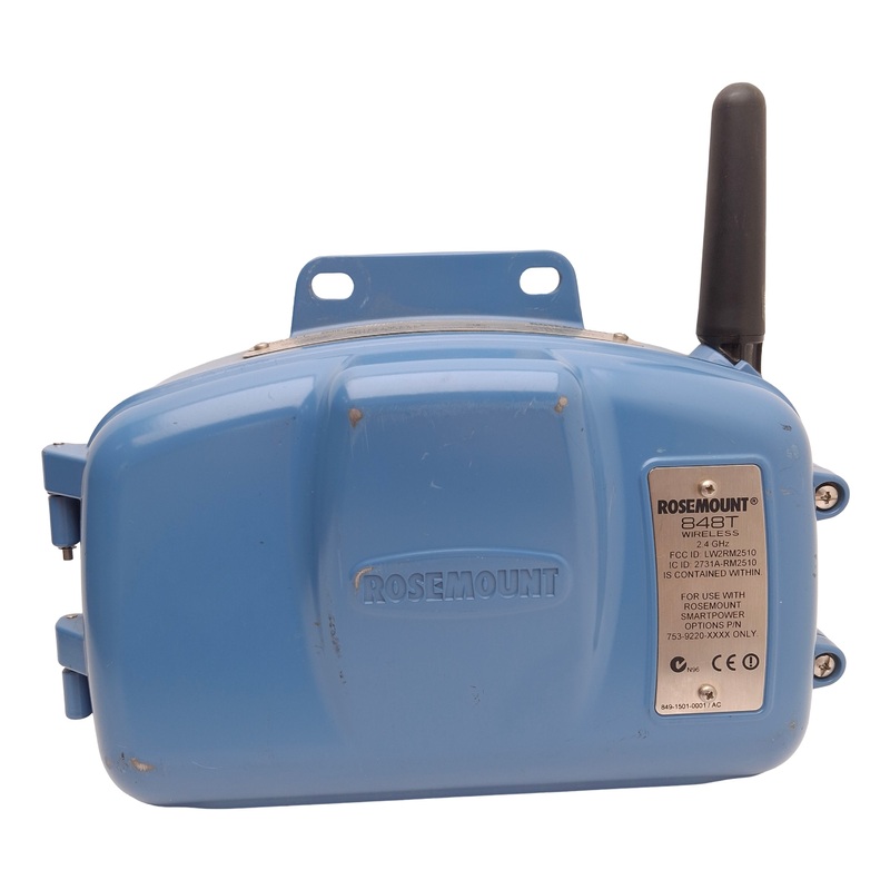 Used Rosemount 848TXI5S001WA3WK1HA1 Wireless Temperature Transmitter 2.4GHz