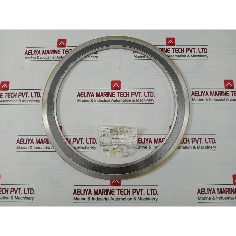 Wj 304 304/Fg 304 Spiral Wound Flange Gasket 4.5T 10K 250A