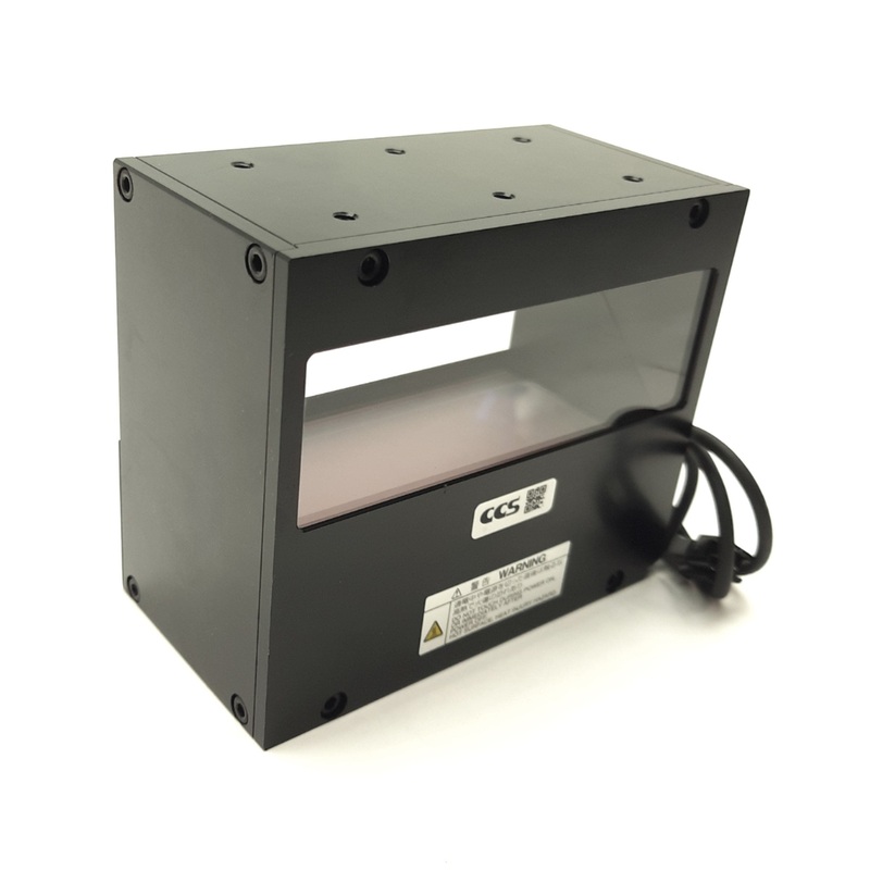 Used CCS LFV3-50X100RD Machine Vision Coaxial Light Red LED 102 x 52mm Area 24VDC 17W