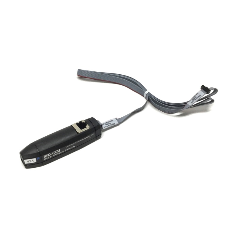 Used Schneider IMS MD-CC3 V2.1 USB to SPI Comm Converter For MDrive, 10-pin IDC