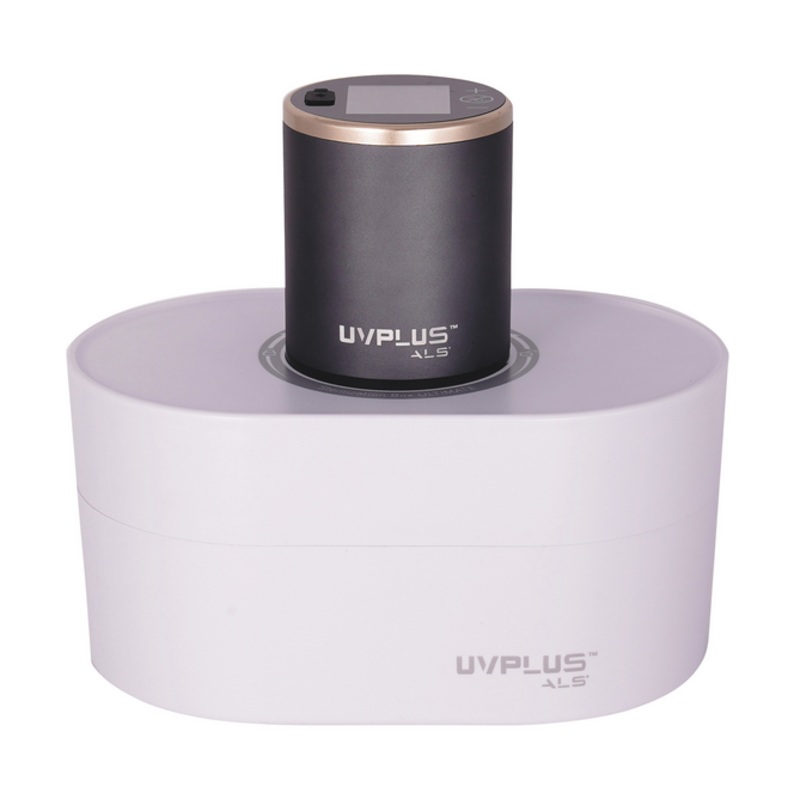 UVPLUS Intelligent UVC LED and Ozone Disinfection Box  9.65in.L x 6.10in.W x 4.76in.H, Model# UVP101R