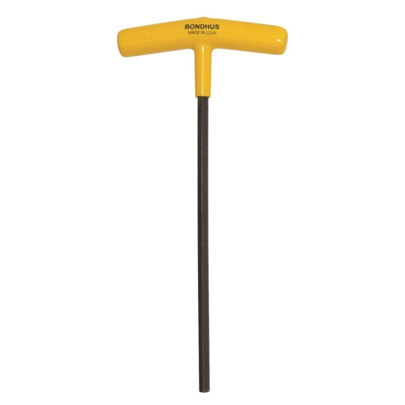 Bondhus 45208 9/64 Inch Hex Tip T-Handle with ProGuard Finish, Tagged and Barcoded 2 Pack