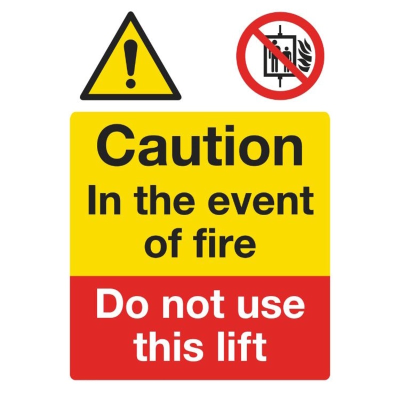 Sealey Warning Safety Sign – Caution Do Not Use Lift