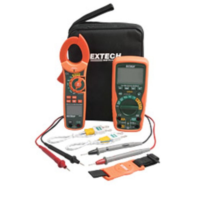 AC Clamp Meter / Multimeter, True RMS, 600V, 600A By Extech MA620-K