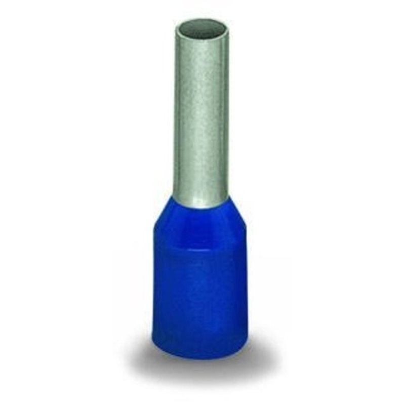 Ferrule, Sleeve for 2.5 mm / AWG 14, Insulated, Blue By Wago 216-246