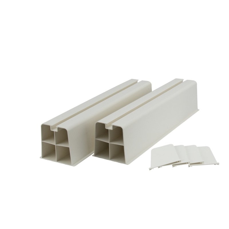 Mounting Base, 17″, White, Pack of 2 By DiversiTech T230-MB17W