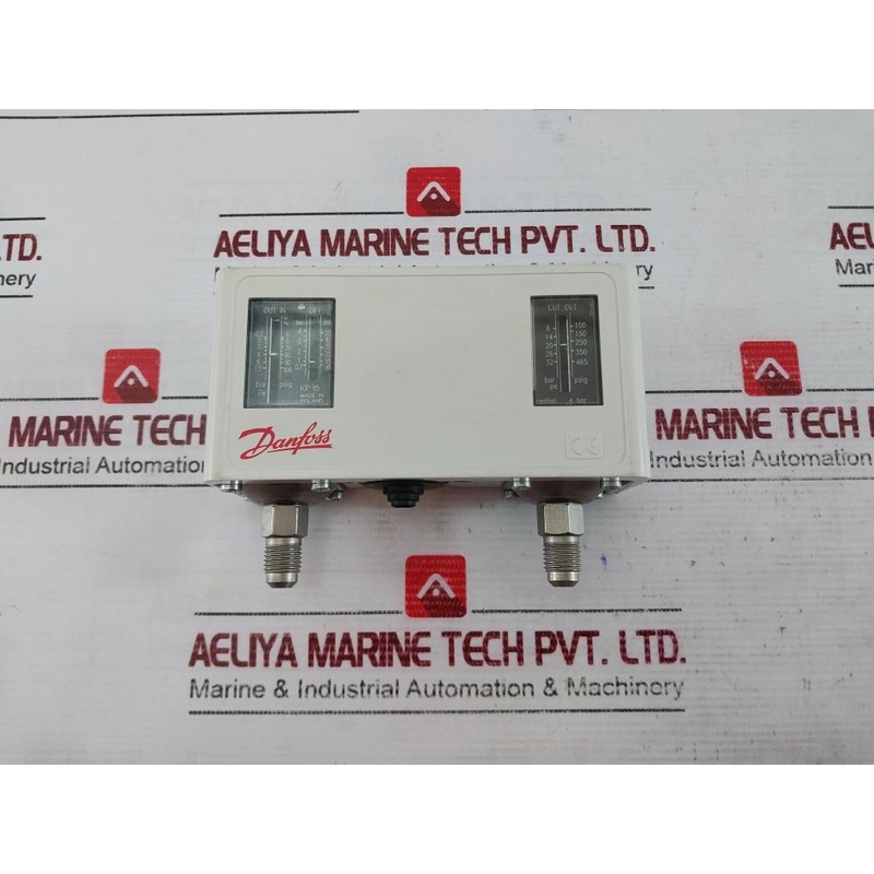 Danfoss KP 15 Dual Pressure Control Switch 10 TO 55 PSI A0858-02 8-32 Bar