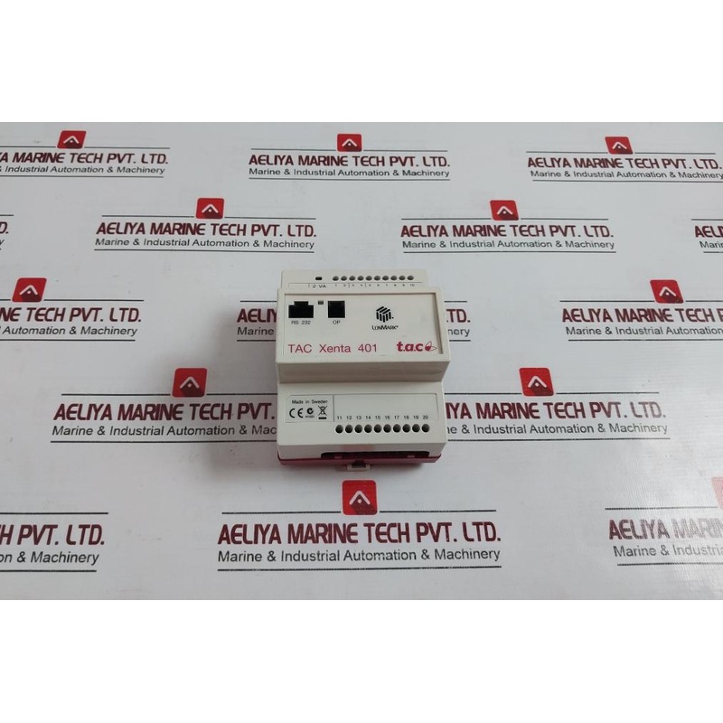 Schneider Electric Tac Xenta 401 Freely Programmable Controller 24Vac Class 2