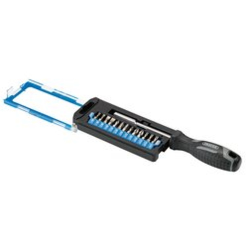 Soft Grip Magnetic Screwdriver And Bit Set, 1/4″ X 100Mm (14 Piece) | 200/S8