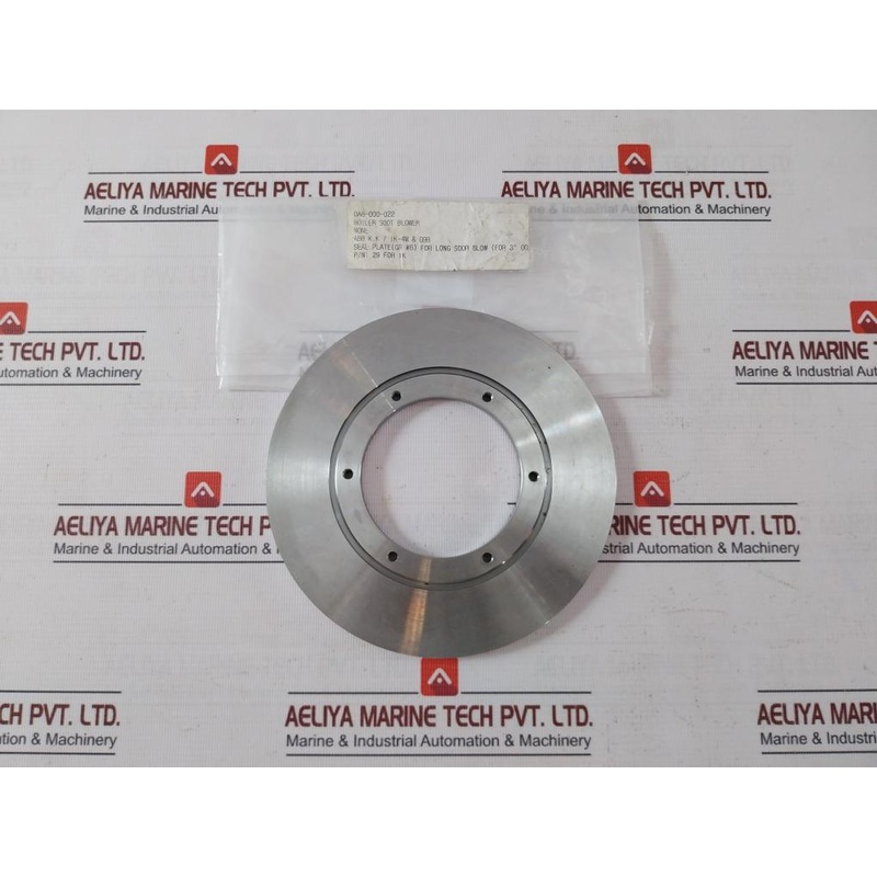 Abb Ik-4M & G9B Seal Plate For Long Soot Blower For 3 Inch Od 0Ab-000-022