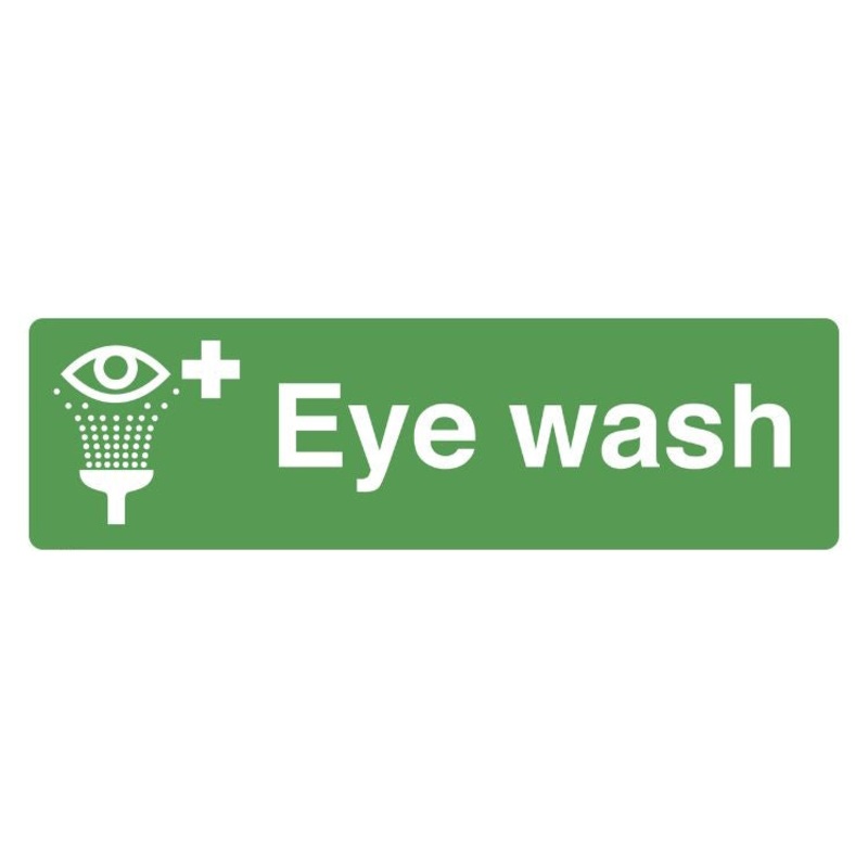 Sealey Safe Conditions Safety Sign – Eye Wash