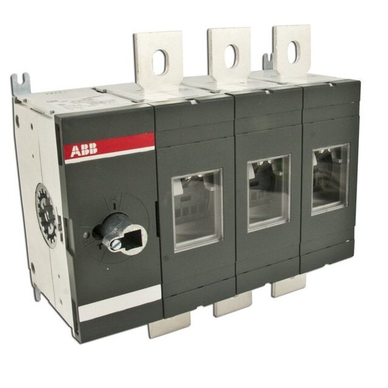Disconnect, Non-Fused, 600A, 3P, 600VAC, Terminal Bolt Included By ABB OT600U03