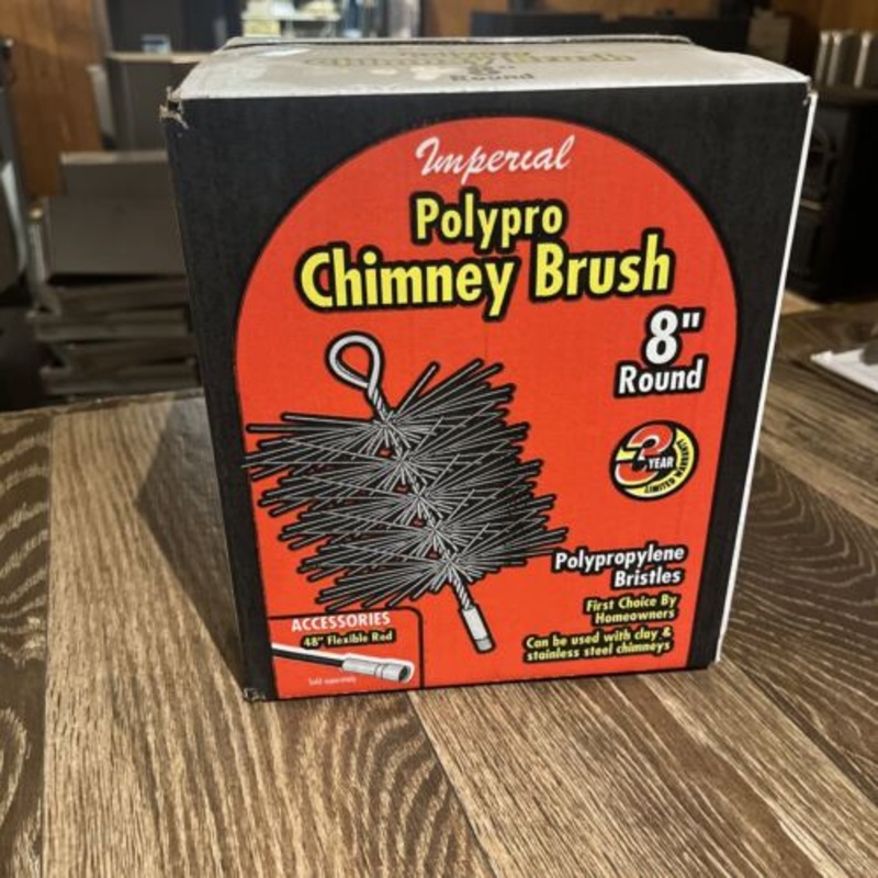 Imperial BR0182 Polypropylene Chimney Cleaning Brush, 8″