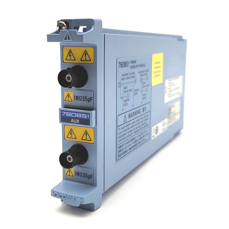 Used Yokogawa 760851 Auxiliary Input Module For PX8000 Power Scope