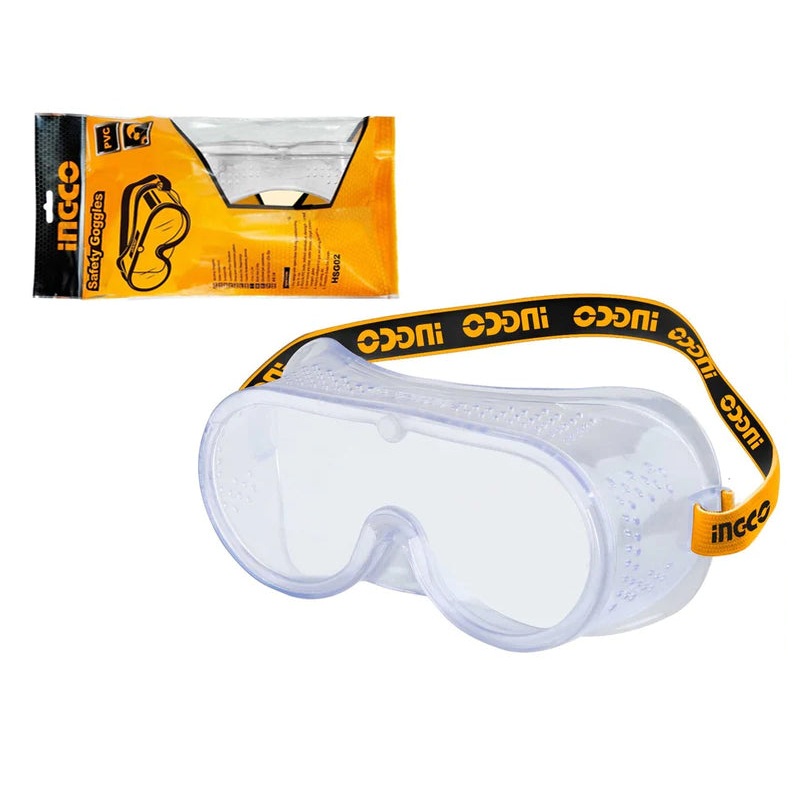 Ingco HSG02 Safety Goggles (PVC Frame)