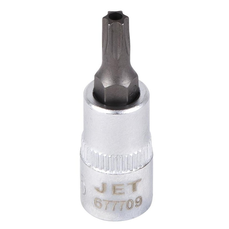 Jet 677711 1/4″ DR x T30 S2 1-1/2″ Long Tamperproof TORX Bit Socket