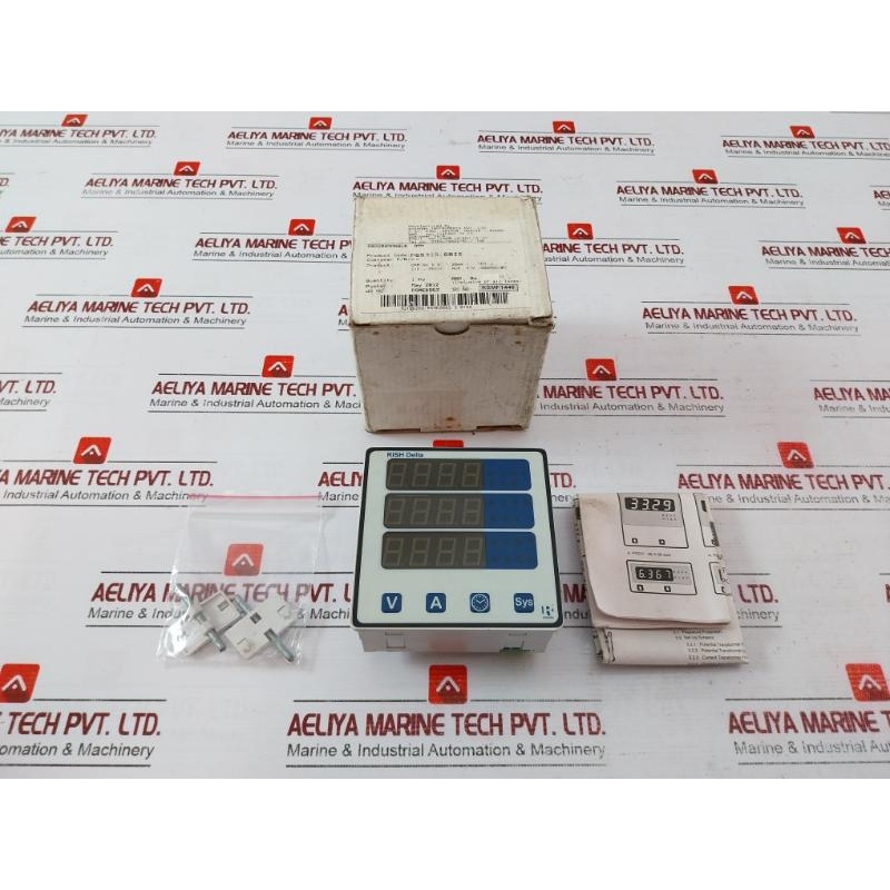 Rishabh Rish Delta P6533510Ris Programmable Multifunction Meter 5A/1A 45-65 Hz