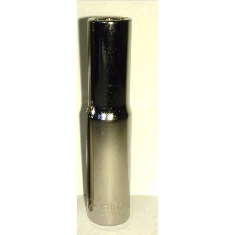 Armstrong 10-208A 1/4″ Drive 6 Point Deep Socket 1/4″ USA