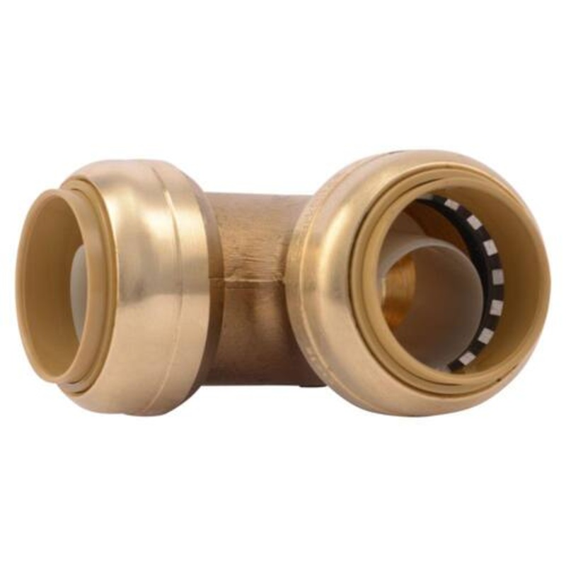 Brass 90-Degree Elbow 1 in. Push Fit PSI-200