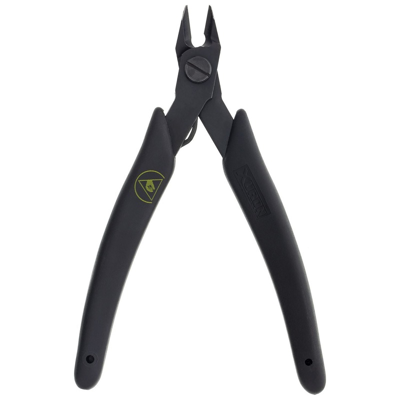 Cutters – Xuron Tapered Head Micro-Shear Flush, ESD Safe Grips (9200AS)