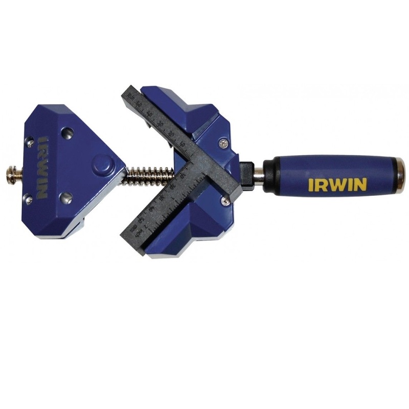 Irwin 226410 Quick Grip Clamp 3″ Industrial Blue 90 Right Angle Jaw Hand Tool