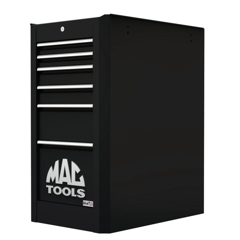 Macsimizer 6-Drawer Side Box with PowerTech Drawer – Galaxy Black