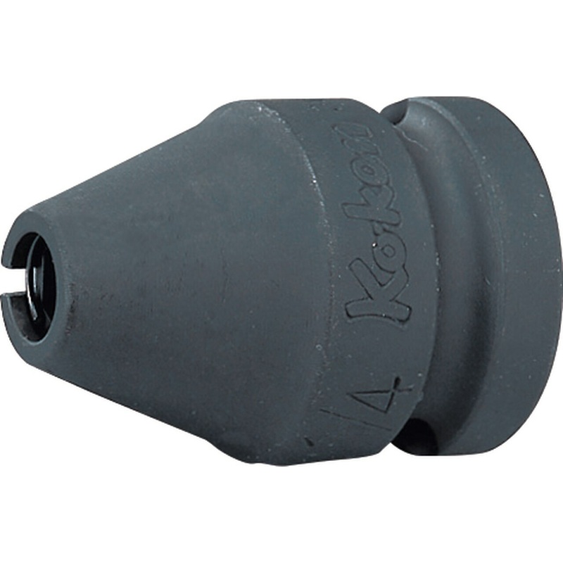 1/2 Sq. Dr. Adaptor  1/4 For 1/4H Bit Length 35mm