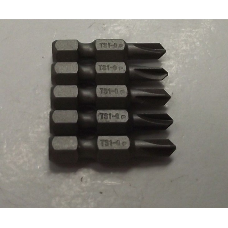 Bosch 2610000958 Torqset Power Screw Bit Tips #0 1-1/4″ 5pcs.  B1