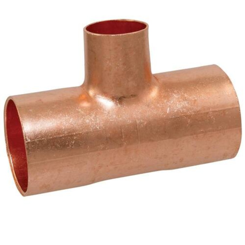 Copper Fitting Tee 1-1/4 in. x 1-1/4 in. x 3/4 in. Lead Free PSI-700