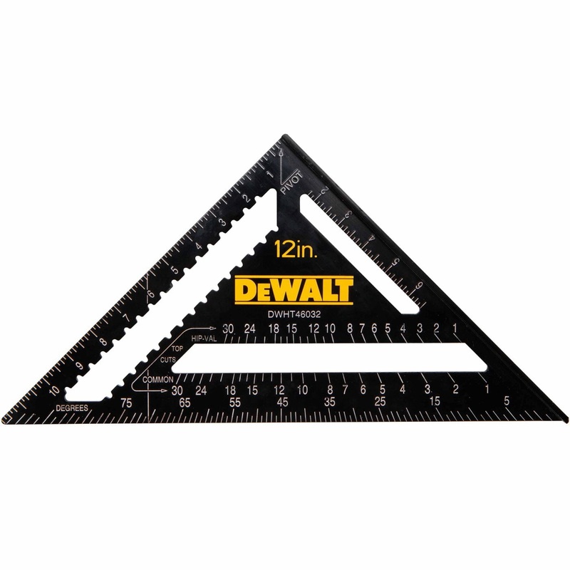 DeWalt DWHT46032 12″ Premium Rafter Square