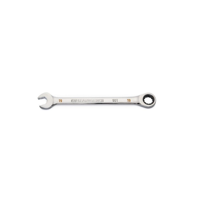 GEARWRENCH 19mm 90T 12 Point Ratcheting Combination Wrench