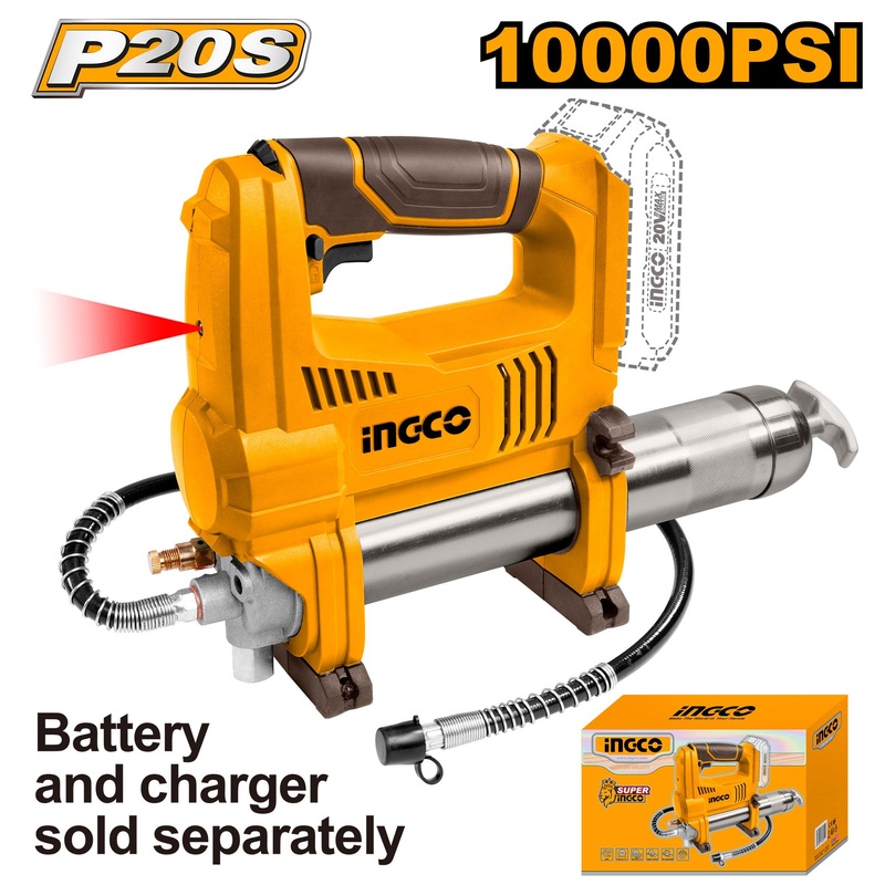 Ingco Cordless grease gun 20V GGLI2010