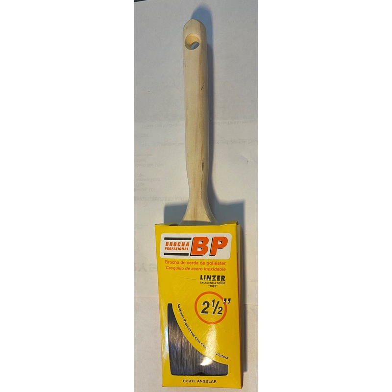 Linzer 21524 2-1/2″ Angle Sash Pro Quality Brush Paint Brush