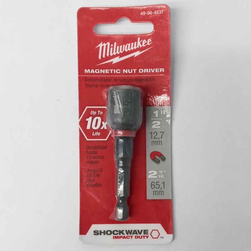 Milwaukee 49-66-4537 Magnetic Nut Driver 1/2″ x 2-9/16″