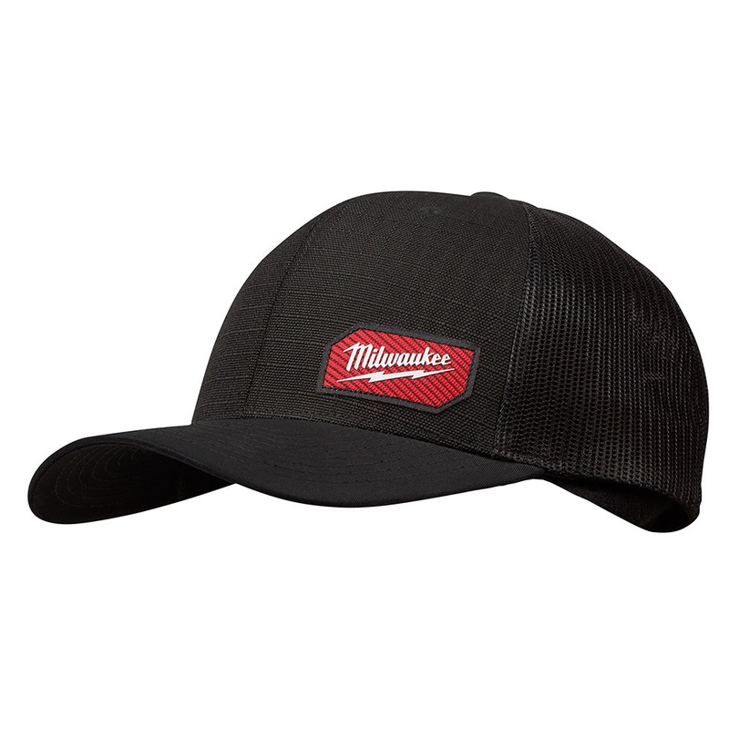 Milwaukee 505B GRIDIRON Snapback Trucker Hat – Black