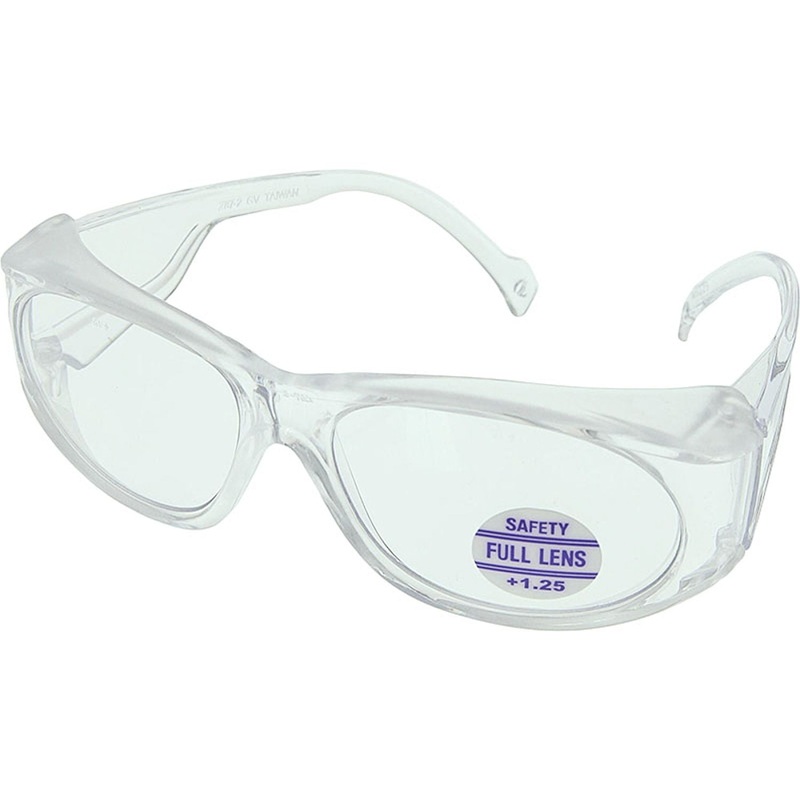 MS Magnifying Safety Glasses – Anti-Fog, +1.25  – +3.00 +1.25 – MS125