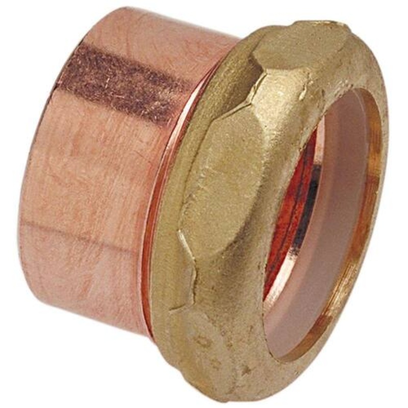 Copper Fitting Adapter 1-1/4 in. x 1-1/4 in. Lead Free PSI-5