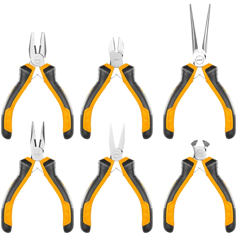 Ingco 6pcs mini pliers set 4.5″ HMPS06115