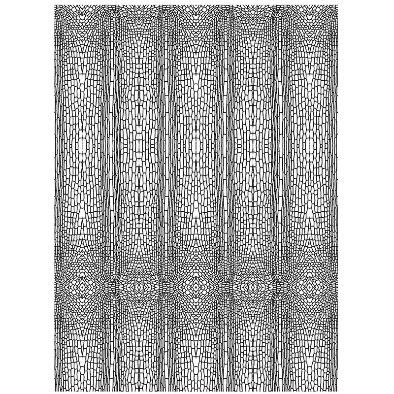 Rolling Mill Pattern, Root Tip Cross-Section (5 X 7) by RMR