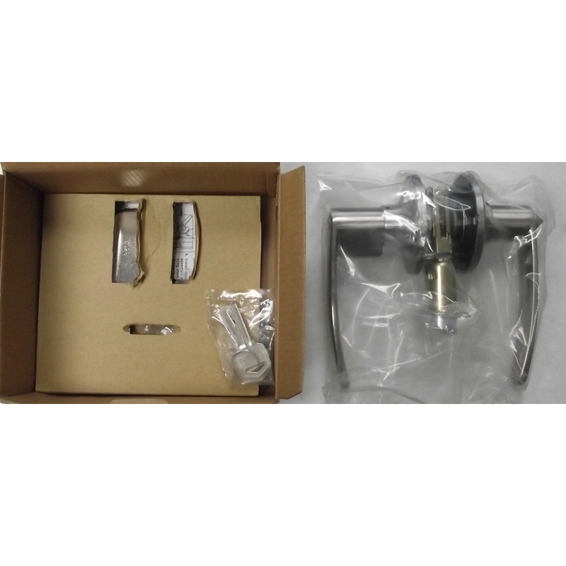 Copper Creek JL2240 SS Jayne Keyed Entry Door Lever RCL RCS