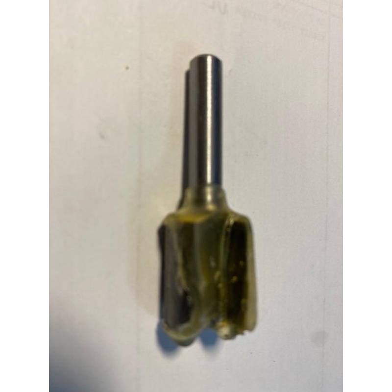 Gmaxx 1875554 15.9 x 19.1 Carbide Straight Cutter Router Bit 1/4″ Shank