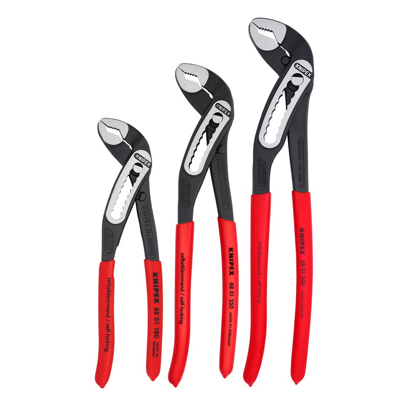 KNIPEX 3-Piece Alligator Pliers Set (7, 10, & 12)